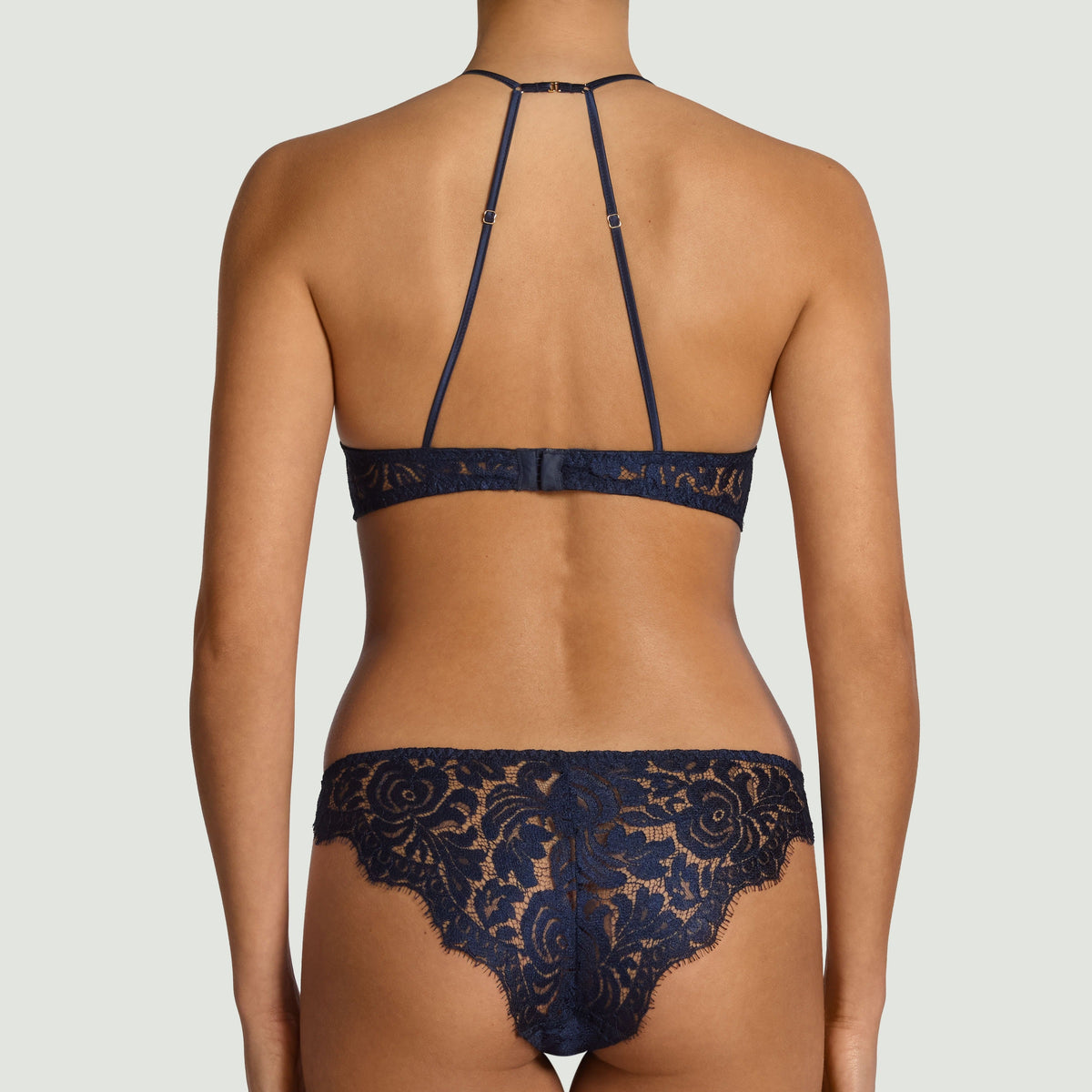 Tamara High Neck Balconette Bra - back